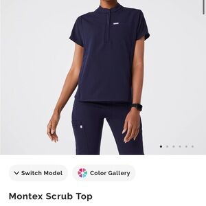 Figs Montez Scrub Top